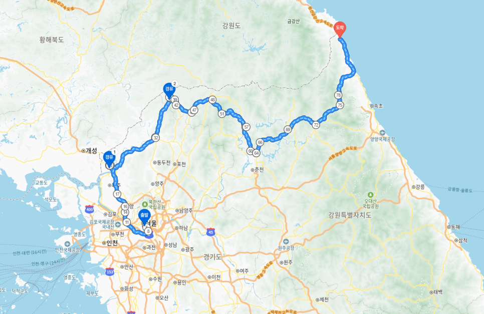 국내 이색 드라이브 코스 추천