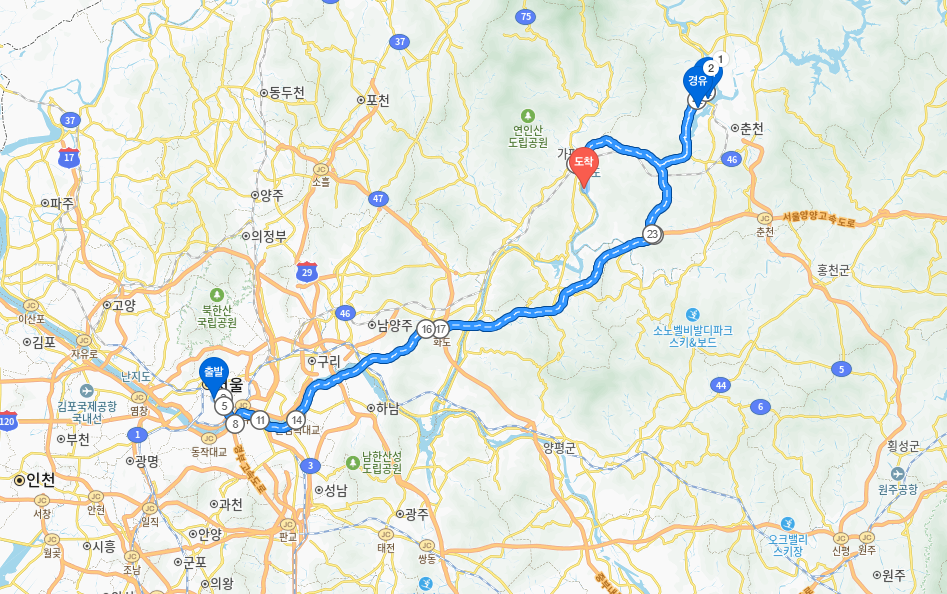 국내 이색 드라이브 코스 추천 2