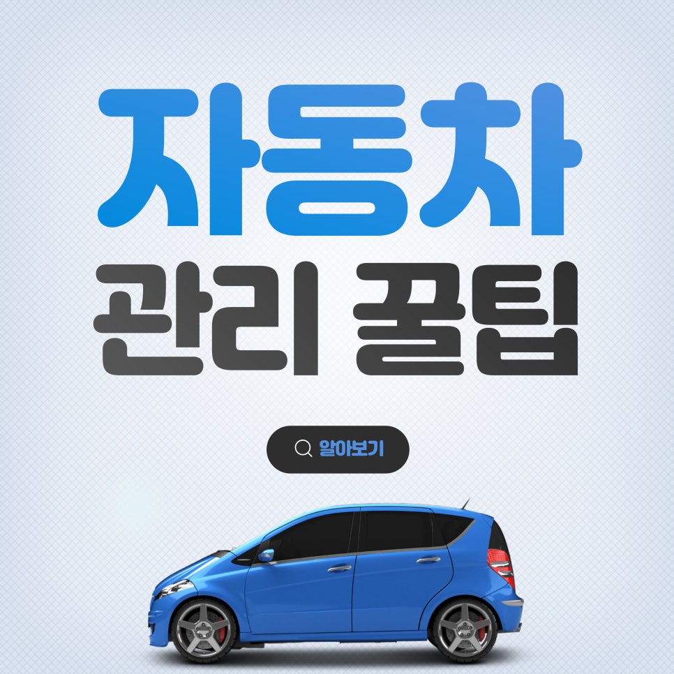 자동차 관리 꿀팁_일상적인 차량 관리와 계절별 차량 관리 방법의 차이 대표 이미지