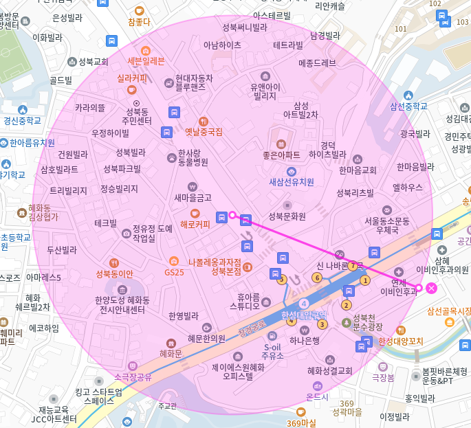 한성대입구역 월주차 / 한성대입구역 도보3분, 여행자극장 인근