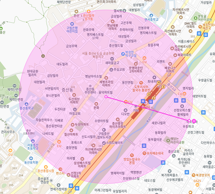 증산동 월주차 / 증산역 도보 1분 인근 최저가!