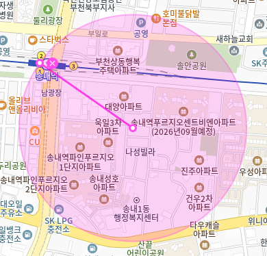 송내역 월주차 / 송내역 도보 6분 인근 마지막 매물