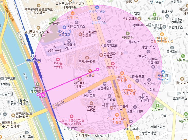 금천구청역 월주차_금천구청역 인근 주차고민 주만사가 해결하겠습니다