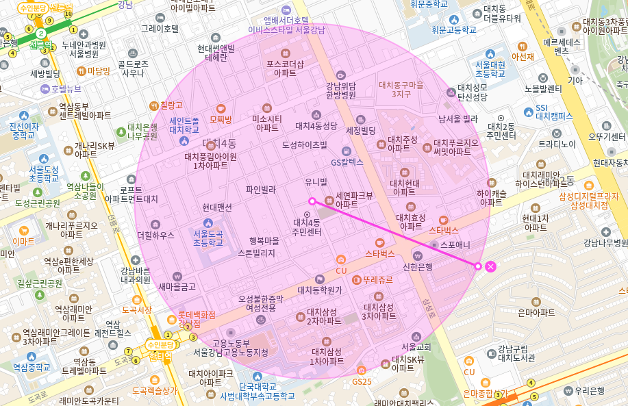 대치동 월주차_ 대치목련공원 인근 주차장 한티역도 가까워요