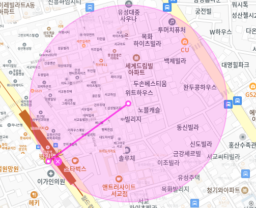 서교동 월주차 / 망원역 도보 2분 역세권