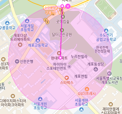 구룡역 월주차 / 구룡역 5번출구 도보5분, 인근최저가!