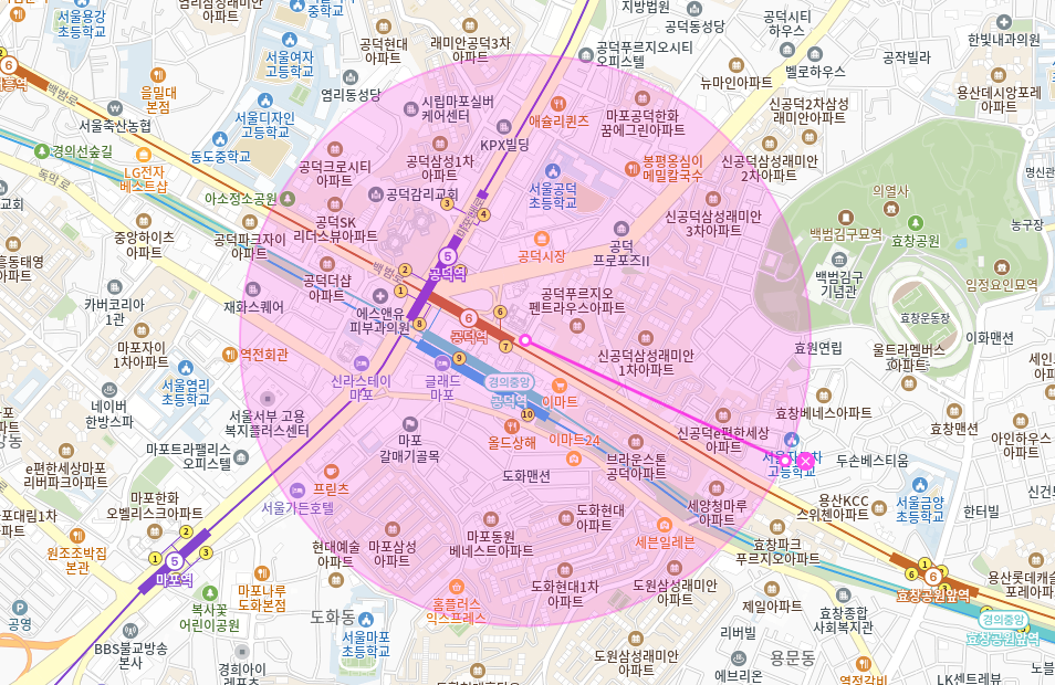 공덕역 월주차_ 놀거리 먹거리가 가득한 역세권 주차장