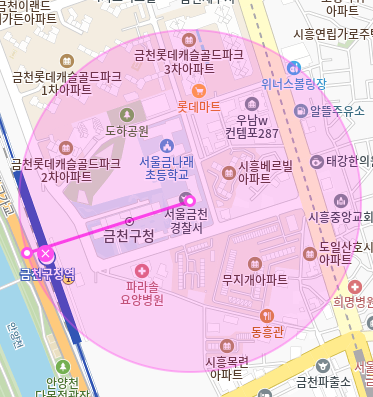 시흥동 월주차 / 금천구청 인근 최저가! 기계식(RV차량) 가능