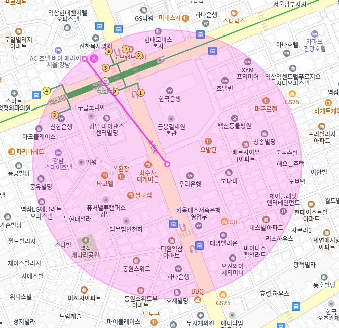 역삼역 월주차 / 역삼역 2번출구 도보3분, 기계식, 평일,주말, 24시간 주차가능