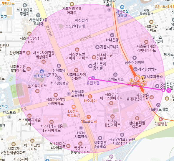 남부터미널역 월주차_6번출구 도보 4분 전일24시 기계식