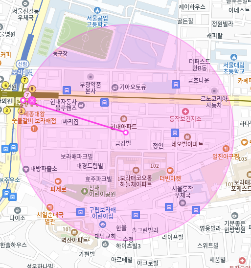 동작구 대방동 월주차 / 보라매역 인근, 신규 주차장!