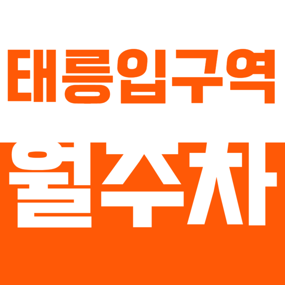 태릉입구역 월주차_역세권 인기 주차장 "선착순 1명 모집"_서둘러 이용하세요! 대표 이미지