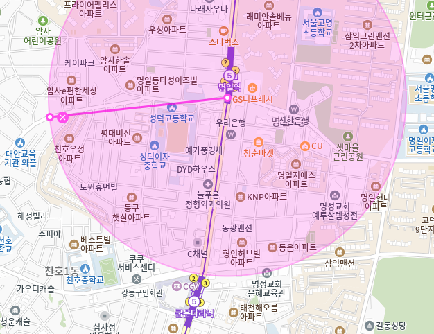 [신규] 암사동 월주차_명일역 도보 7분 전일 24시 가능 인기 주차장