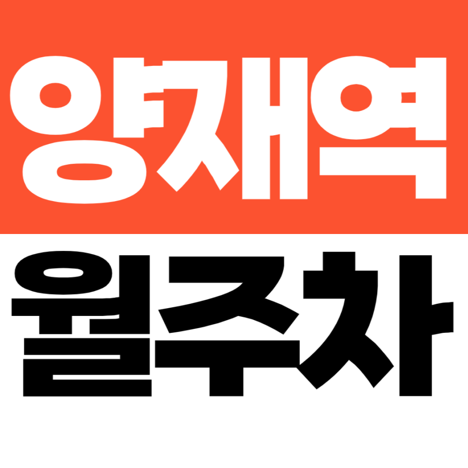 양재역 월주차 2번 출구 도보권 지정석이라 더 편한 정기주차 추천 대표 이미지