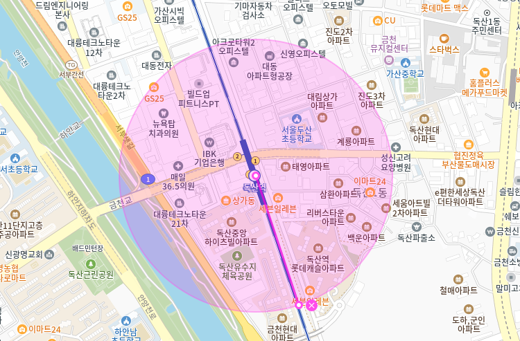 독산역 월주차 추천 | 벚꽃로 인근, 출퇴근·야간까지 한 번에