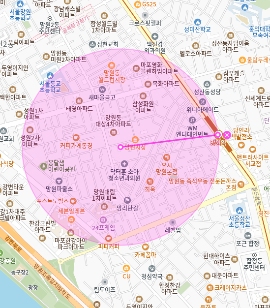 망원동 월주차 | 망원시장, 망리단길 10분·망원1동주민센터 5분, 24시간 지정석 자주식