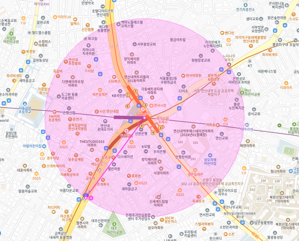 연신내 월주차 | 연신내역 5분·로데오거리 10분, 24시간 기계식