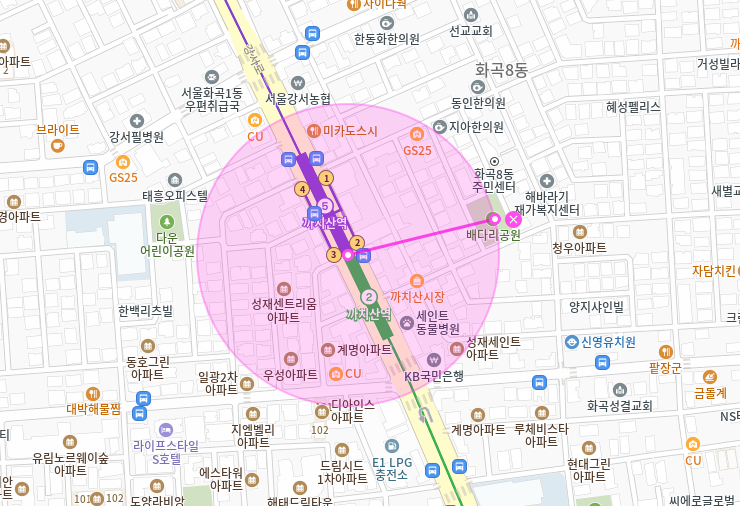 까치산역 월주차 | 까치산역 7분, 24시간 자주식 주차장