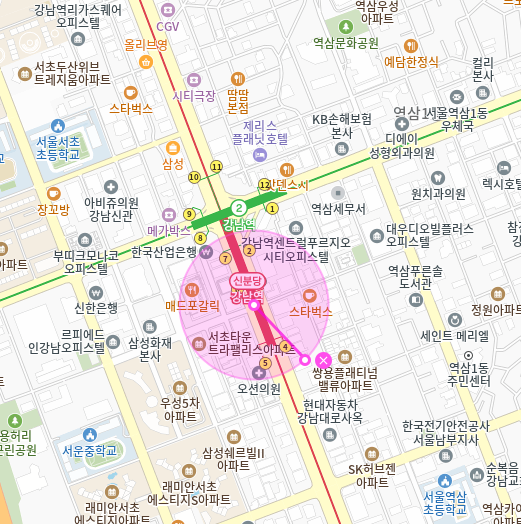 강남역 월주차 | 강남역 대로변 초초핵심입지에 월주차장 정보드려요