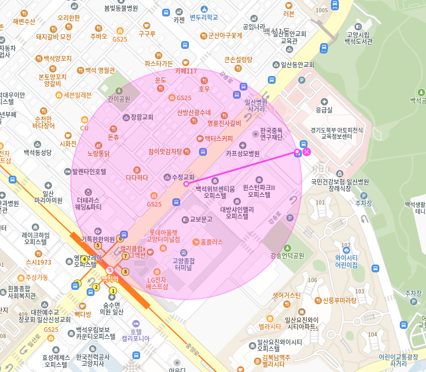 백석역 월주차 | 롯데아울렛고양터미널점 인근 월정기 주차장