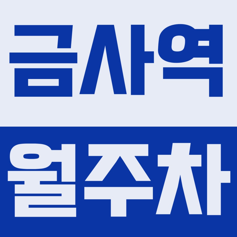 금사역 월주차 | 금샘초·금사중 인근, 5만원대 SUV 자주식 지정석 초특가 주차장 대표 이미지