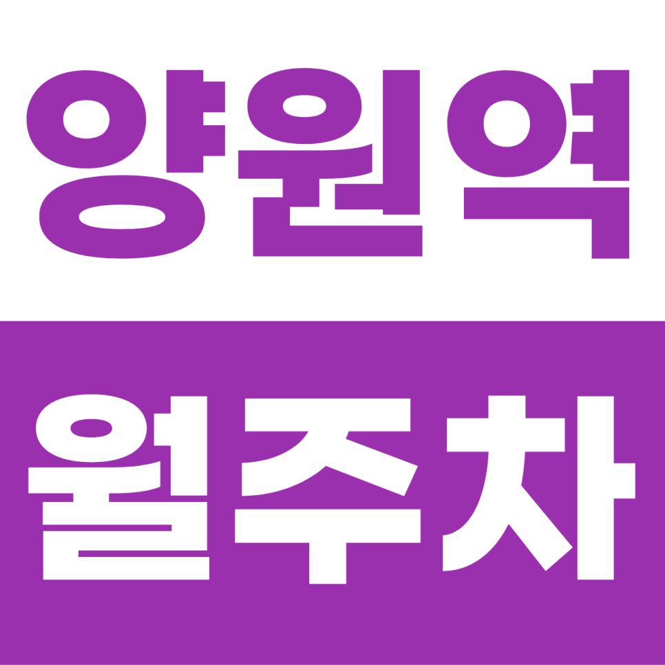 양원역 월주차 | 중랑구의 가성비 명당! 이중주차 없는 단일 자주식 10만 원대 주차장 대표 이미지