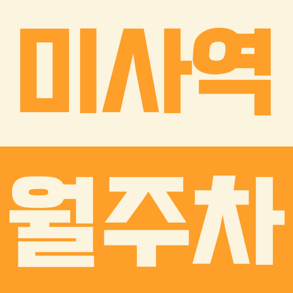 편리한 주차환경을 갖추고 있는 미사역 월주차 대표 이미지