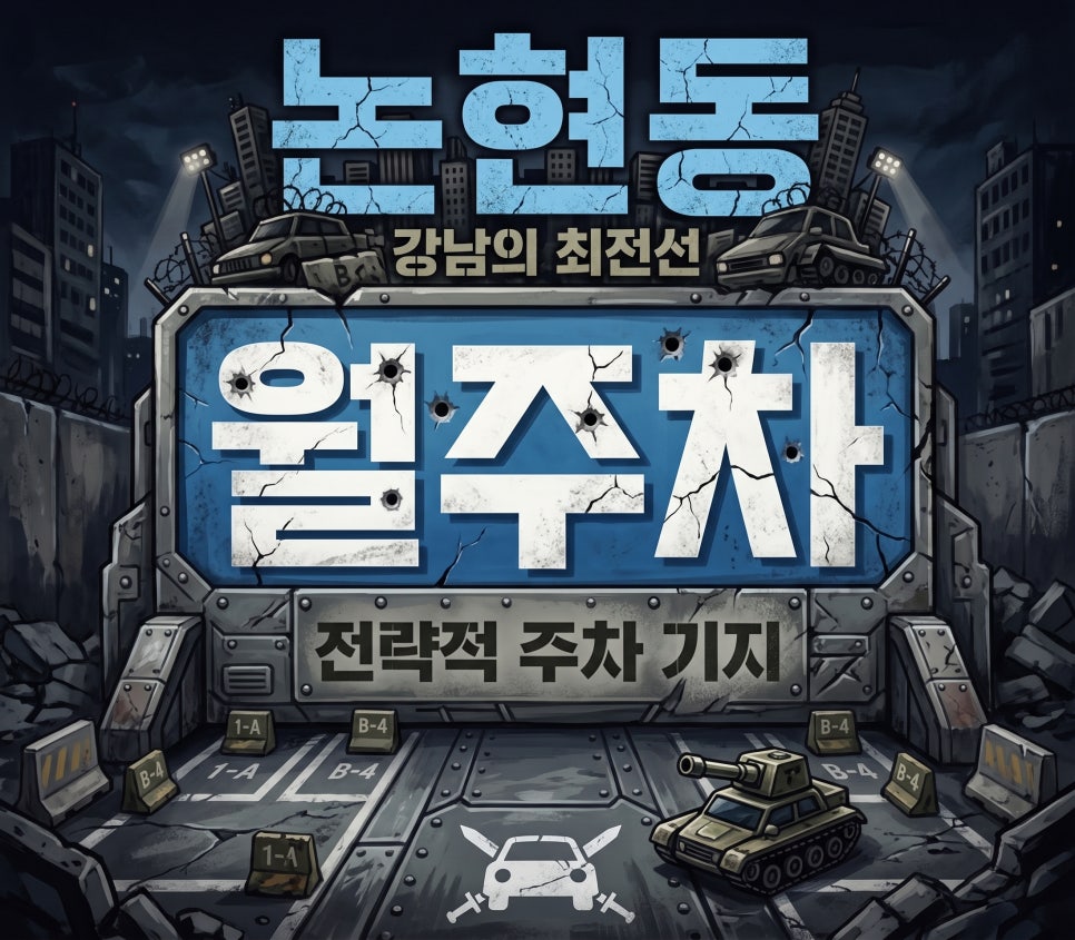 강남 부촌 한복판, 내 차만을 위한 단독 펜트하우스가 존재한다면? (feat. 논현동 비밀 주차장) 대표 이미지