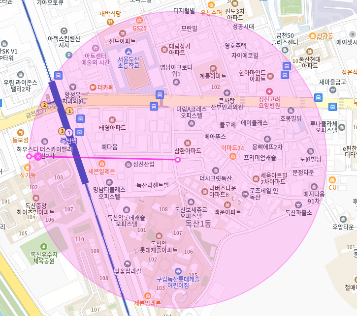 금천구 월주차 / 독산역 도보 5분