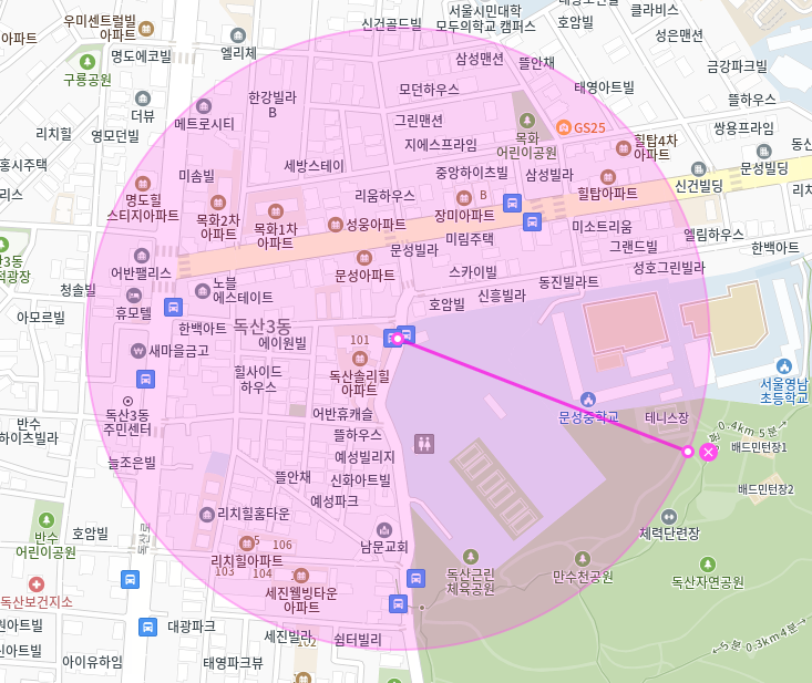 독산동 월주차 /  독산 자연공원 바로 앞!
