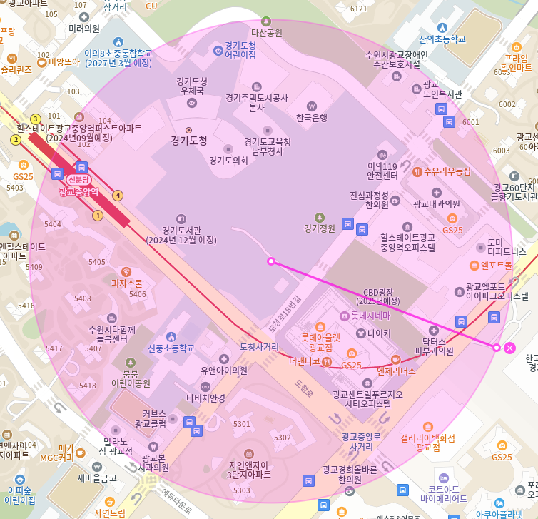 광교 월주차 / 광교중앙역 도보 5분 롯데아울렛 광교점 바로 앞