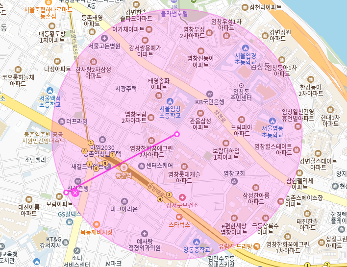 염창동 월주차_등촌역 2번 출구 도보 1분거리 단일주차장