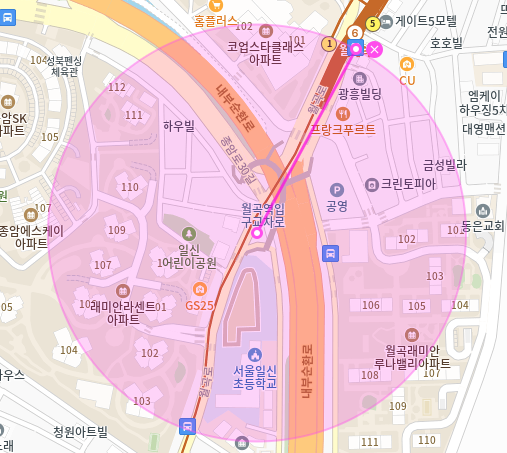 월곡역 월주차 / 월곡역 도보 5분 인근 최저가!