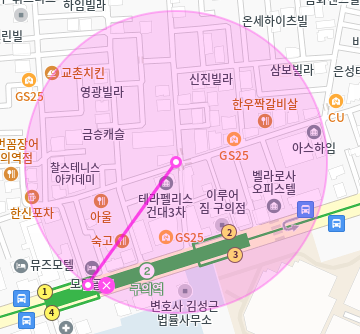 구의역 월주차 / 구의역 도보 1분 초역세권!