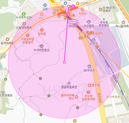 자곡동 월주차 / GTX-A수서역 도보 6분