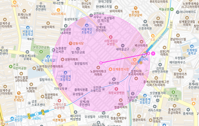 상계역 월주차 _ 전일제/지정석/자주식