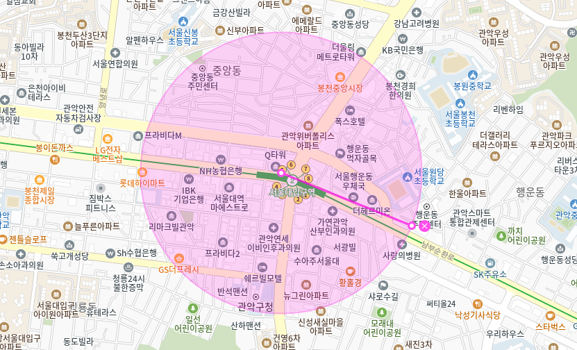 서울대입구역 월주차 _ 전일제/기계식/승용차 전용/주차장