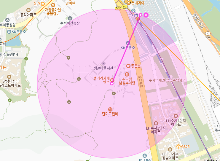 수서역 월주차_3번출구까지 도보 6분/단일주차장/지정석
