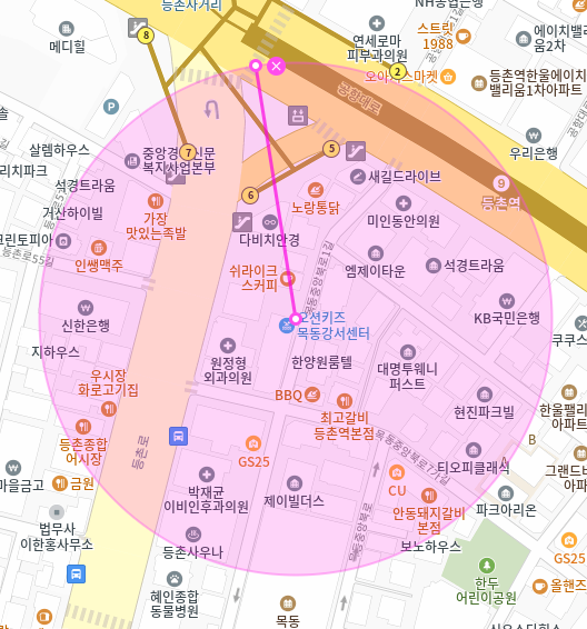 염창동 월주차/ 등촌역 바로 앞, 역세권 기계식 단일주차장