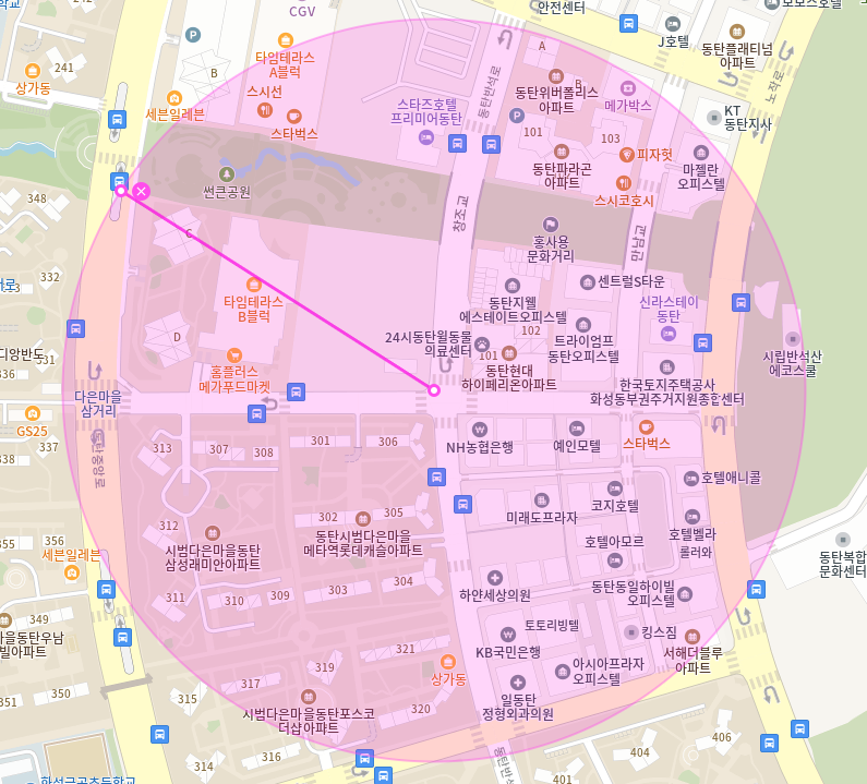 동탄 월주차 / 동탄 센트럴파크 인근 단일주차장, 탑차주차가능
