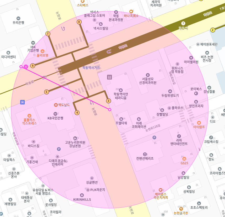 학동역 월주차 / 학동역 바로 앞, 초역세권, 기계식, 자주식 모두 사용가능