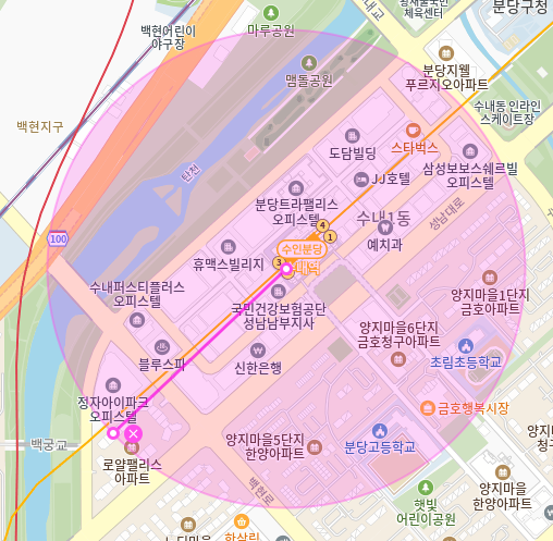 분당구 월주차_수내역  도보 6분 거리 월주차장 소개해드립니다!
