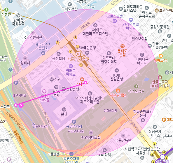 영등포 월주차_KBS본사, 국회의사당역 도보 4분 거리 월주차장