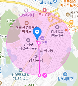 강서구청 월주차장_강서구청 도보 5분 거리 주차장