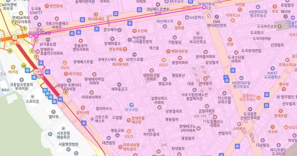 [신규] 양재동 월주차_양재역 인근 출퇴근 이용 편리한 주차장 소개