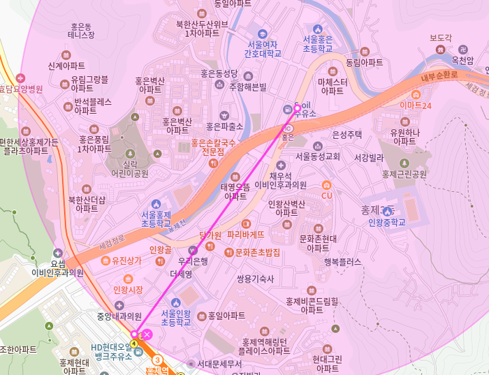 [신규] 홍제동 월주차_주택가 인근 안전한 인기매물 24시 전일 주차장