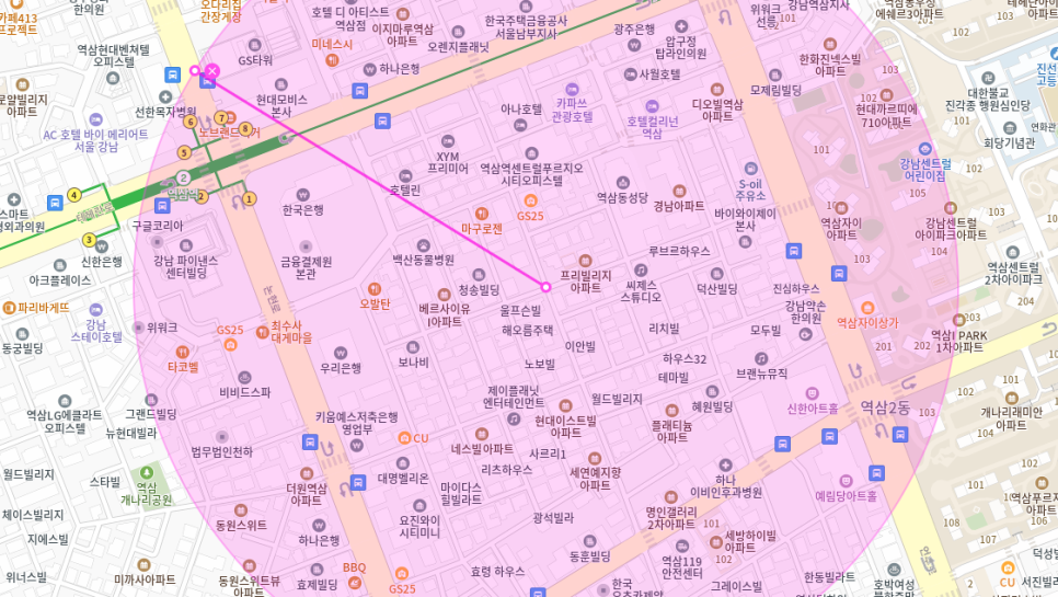 [신규] 역삼역 월주차_도보 5분거리 역세권 인기매물 24시 단독 주차장