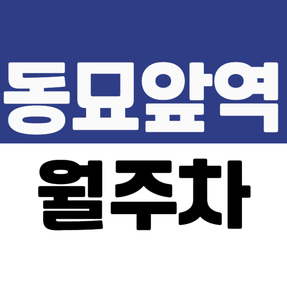 동묘앞역 월주차 | 4·5번 출구 바로 앞 저렴한 오피스텔 기계식 주차장 추천 대표 이미지