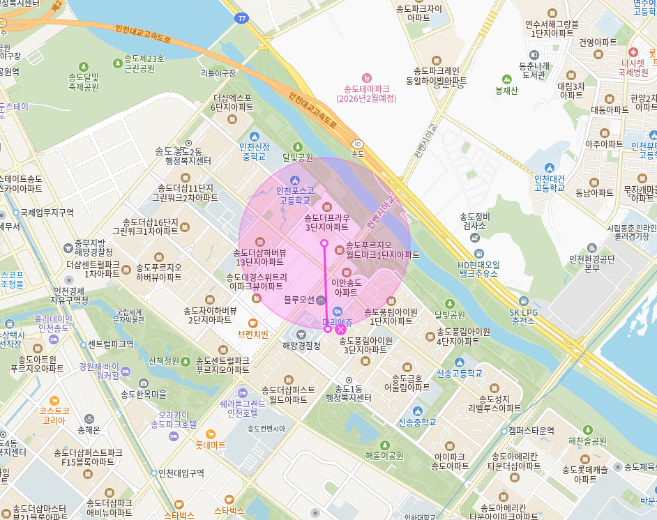 송도동 월주차 | 송도컨벤시아 센트럴파크 인근 월주차 2곳이나 알려드려요