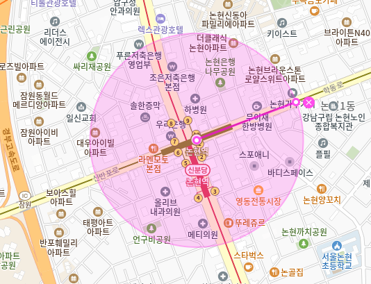논현역 월주차 추천 | 역세권 5분   차단기 보안, 바로 이용